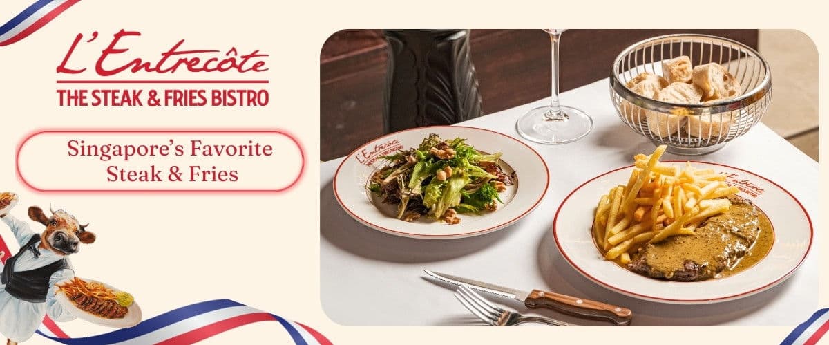 L’Entrecôte the Steak & Fries Bistro (River Valley)